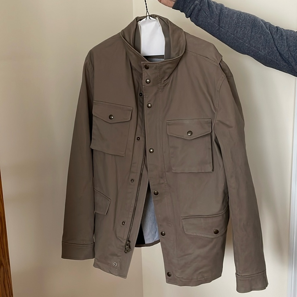 COPY - Banana Republic brown Khaki jacket size L large